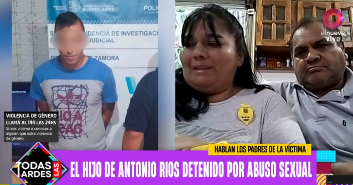 Habló La Mamá De La Nena Abusada Por El Hijo De Antonio Ríos Ella Tiene Pánico Canal 9 4809